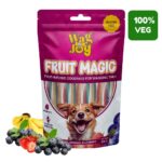 Fruit Magic Veg Treats for Dogs | Vitamin C, Calcium Enriched | Gluten Free | Mix Fruit, Strawberry, Blueberry & Banana Flavour, 125 Gm (Stick Shape),All Life Stages - Image 2