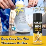 Gecko Shoe Care Combo Kit | Odour Deodorant & Cleaner Spray for Shoes, Sneakers, Sports, Golf, Tennis, Canvas | Anti-Allergic Fresh Formula | 200 ML - Image 2