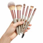 HUDA GIRL 6 Pcs Makeup Brush Set for Women & Girls | Foundation, Blush, Powder, Lip Liner & Multi-Purpose Professional Brushes | Soft Bristles, Travel-Friendly & Easy to Use Makeup Tools - Image 2