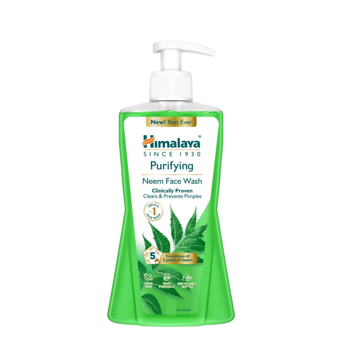 Himalaya Purifying Neem Face Wash|Clears and Prevents Pimples & Acne|Made *
