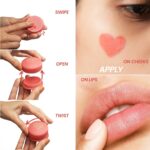 INSIGHT Lip & Cheek Tint - Strawberry Summer (3 g) | Matte Finish | With Vitamin E | Long-Lasting, Lightweight Multipurpose Tint for Lips & Cheeks | Smooth Application | All Skin Types - Image 2