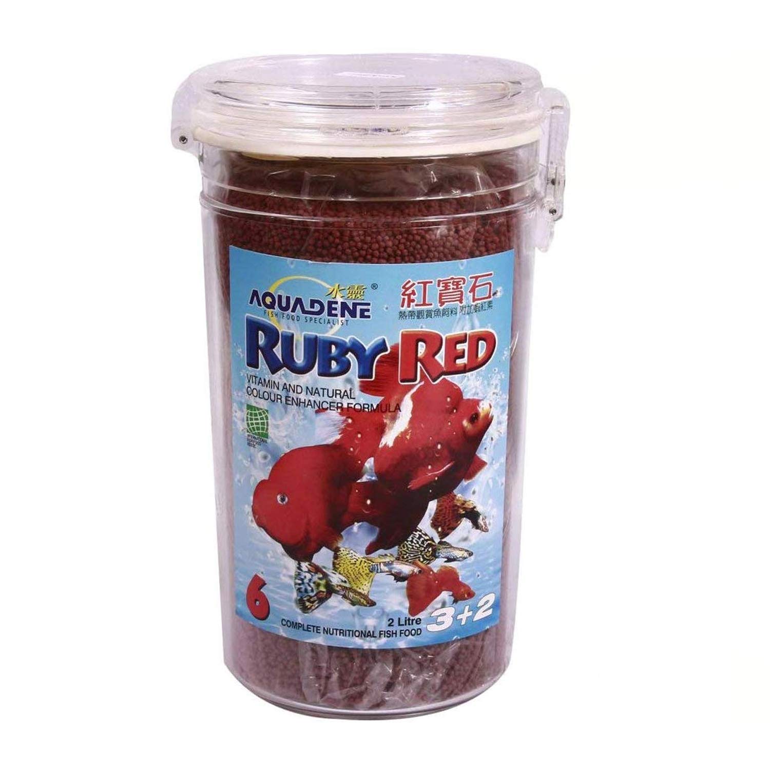 JAINSONS PET PRODUCTS All Life Stages Pellet Aquadene Ruby Complete *