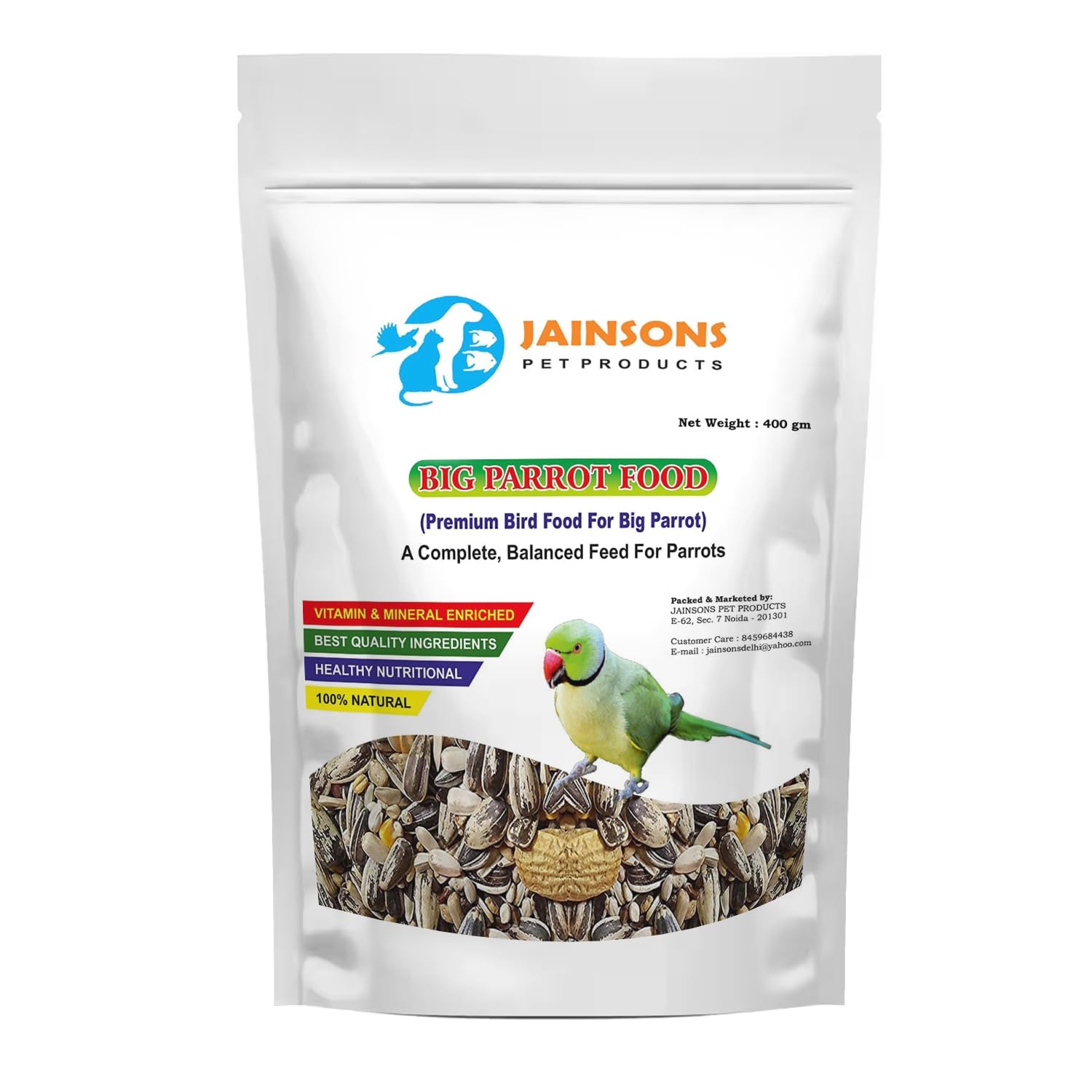 Jainsons Pet Products Bird Food for All Birds 400g – *