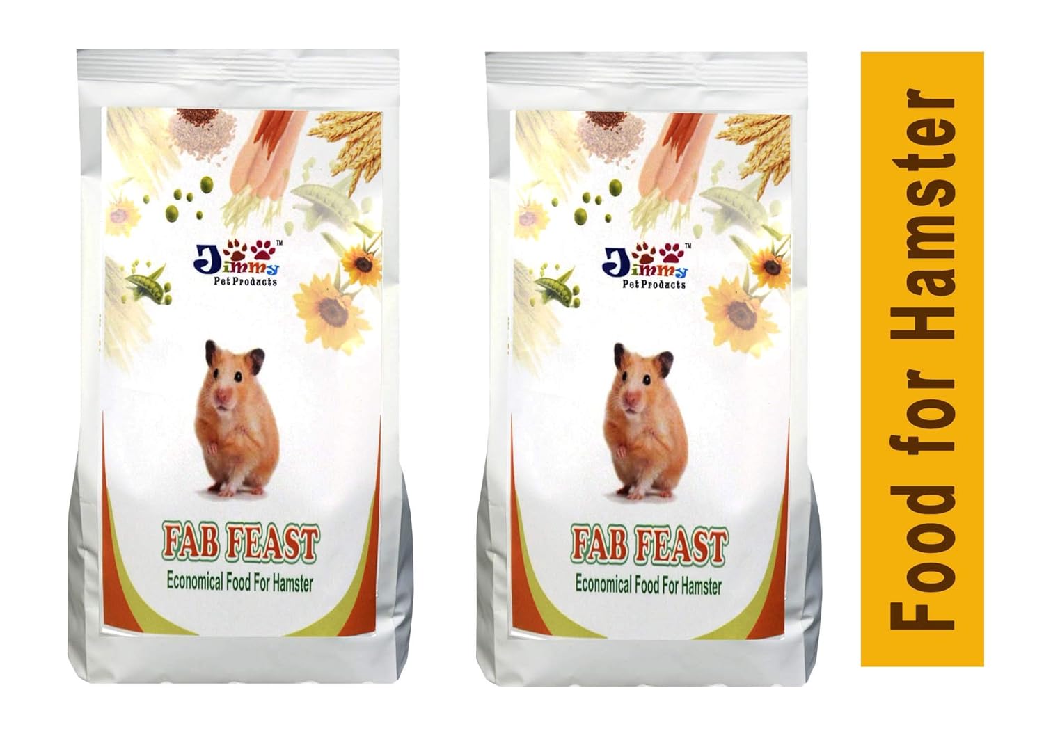 JiMMy Pet Products Fab Feast Hamster Food (2.4kg), All Life Stages, Granule - Image 2