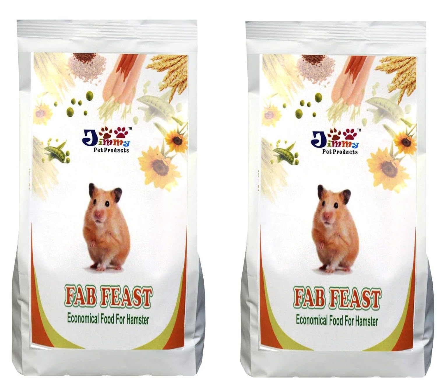 JiMMy Pet Products Fab Feast Hamster Food (2.4kg), All Life *