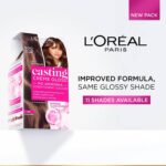 L'Oréal Paris Casting Crème Gloss Hair Color With Glycolic Gloss Complex | 5X Glossier Hair Color | Shade 300 - Darkest Brown | 60g + 40ml + 60g - Image 2