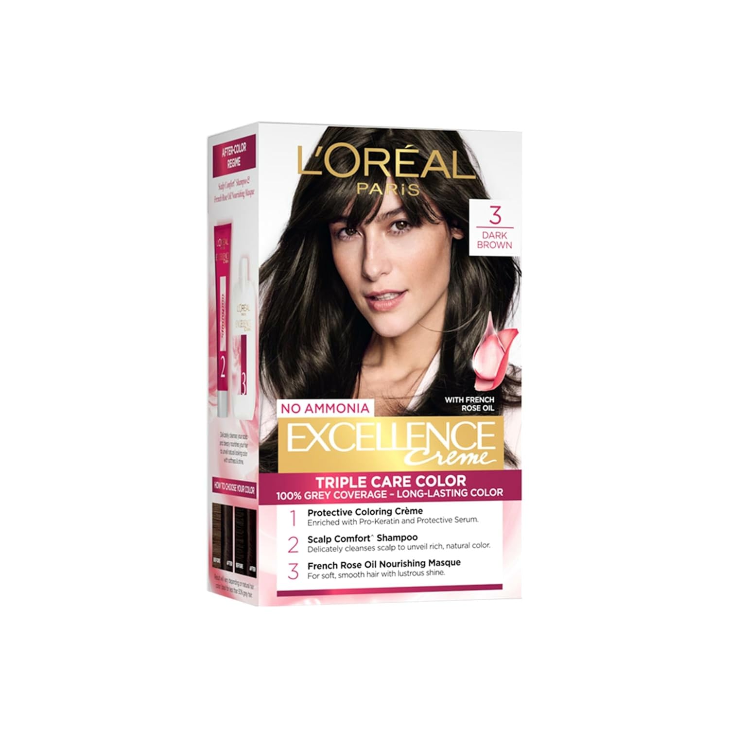 L'Oréal Paris Permanent Hair Colour, Radiant At-Home Hair Colour with *