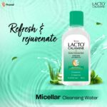 Lacto Calamine Micellar Water Make Up Remover Liquid | 100ml | With Aloe Vera, Green Tea & Niacinamide | Cleansing Water For Face That Removes Make-Up, Excess Oil & Impurities | Alcohol Free - Image 2
