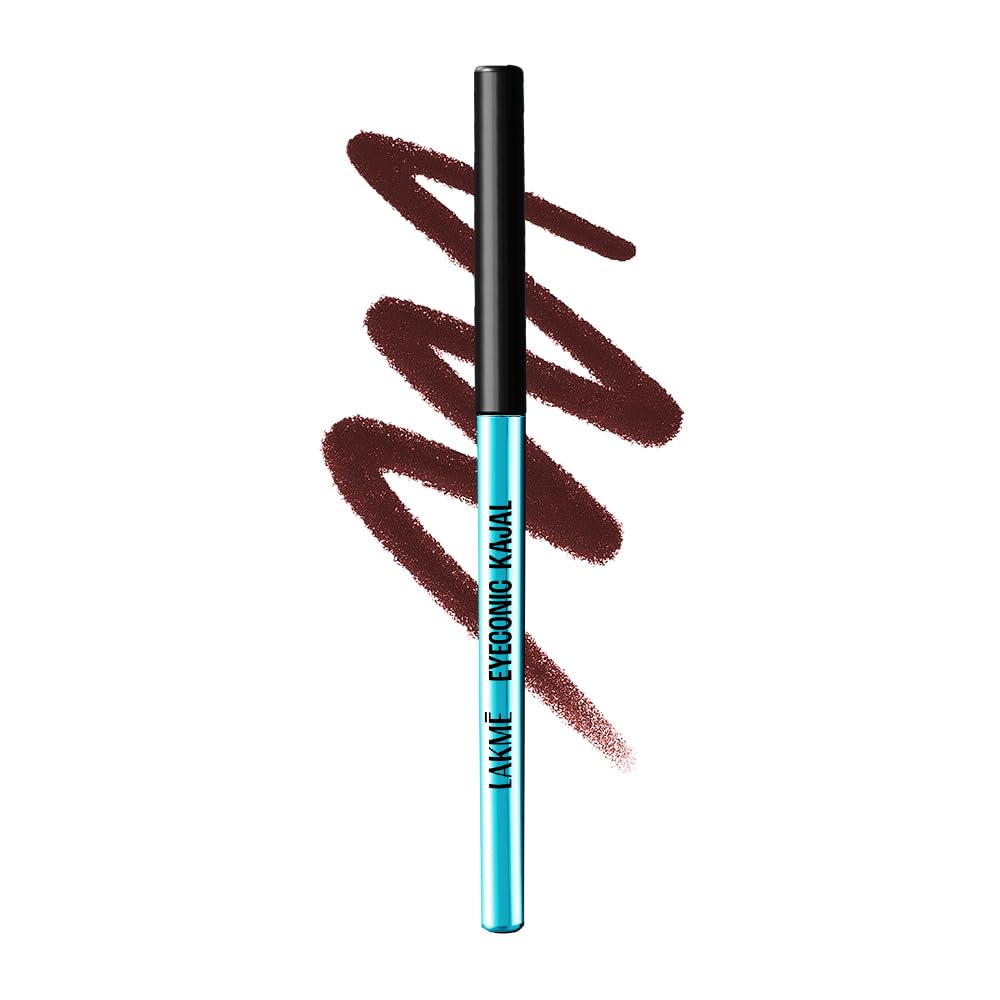 Lakme 9-5 Eyeconic Kajal, Classic Brown, Smudgeproof and Waterproof that *