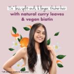 Love Beauty & Planet Curry Leaves, Biotin & Mandarin Natural Conditioner for Split-end Free Long Hair|No Sulfates,No Paraben|400ml - Image 2