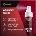 MARS Alcohol-Free Seal the Deal Makeup Fixer Spray with Hyaluronic Acid | Long-Lasting Hydrating Dewy Base Setting Spray | Budge Proof | Non Sticky (60 ml) - Image 2