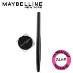 Maybelline New York Glossy Eyeliner, Intense Colour, Long-Lasting, 36Hr Wear, Lasting Drama Gel Eyeliner, Black - Image 2