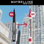 Maybelline New York Matte Pencil Eyeliner, Intense Pencil Eyeliner, Long-Lasting, Felt-Tip Applicator, Line Tattoo High Impact Liner, Black - Image 2