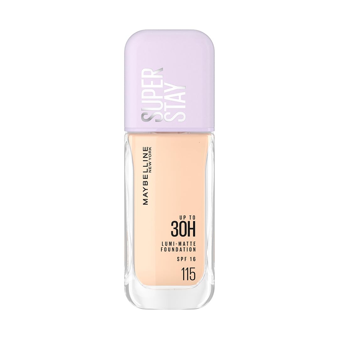 Maybelline New York Super Stay Lumi-Matte Liquid Foundation - 115, *