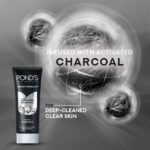 POND'S Pure Detox Face Wash 200 g|| Daily Exfoliating & Brightening Cleanser|| Deep Cleans Oily Skin - With Activated Charcoal for Fresh|| Glowing Skin - Image 2