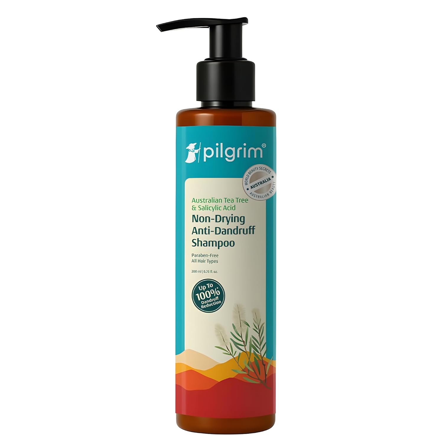 Pilgrim Australian Tea Tree Non-Drying Anti-Dandruff Shampoo 200 ml | *