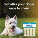 Purepet Dog Treat Chew Bones 10.6Cm 10g Pack of 4 Bones | Active behaviour | Oral Health |Training and Behaviour | Helps Controls Tartar Build Up and Keeps Plaque Away | All Breed Formula - Image 2