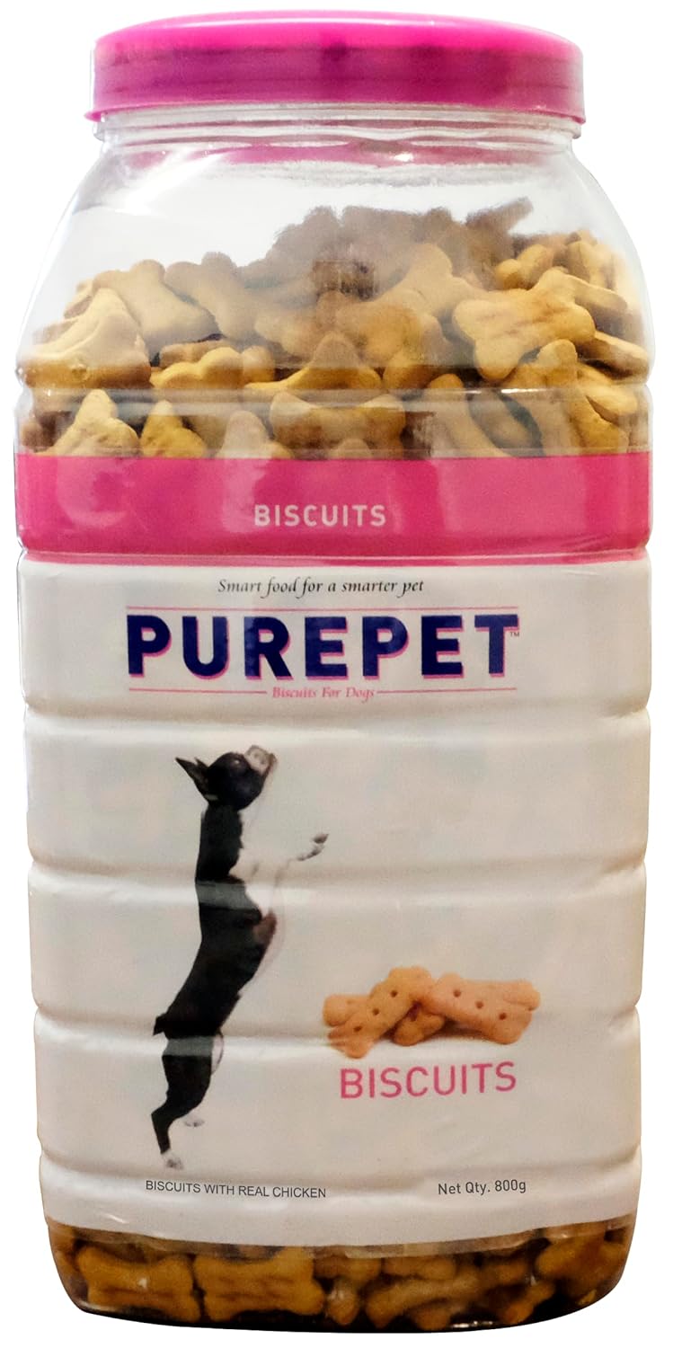Purepet Dog Treats Biscuits 800g Pack for All Life Stages *