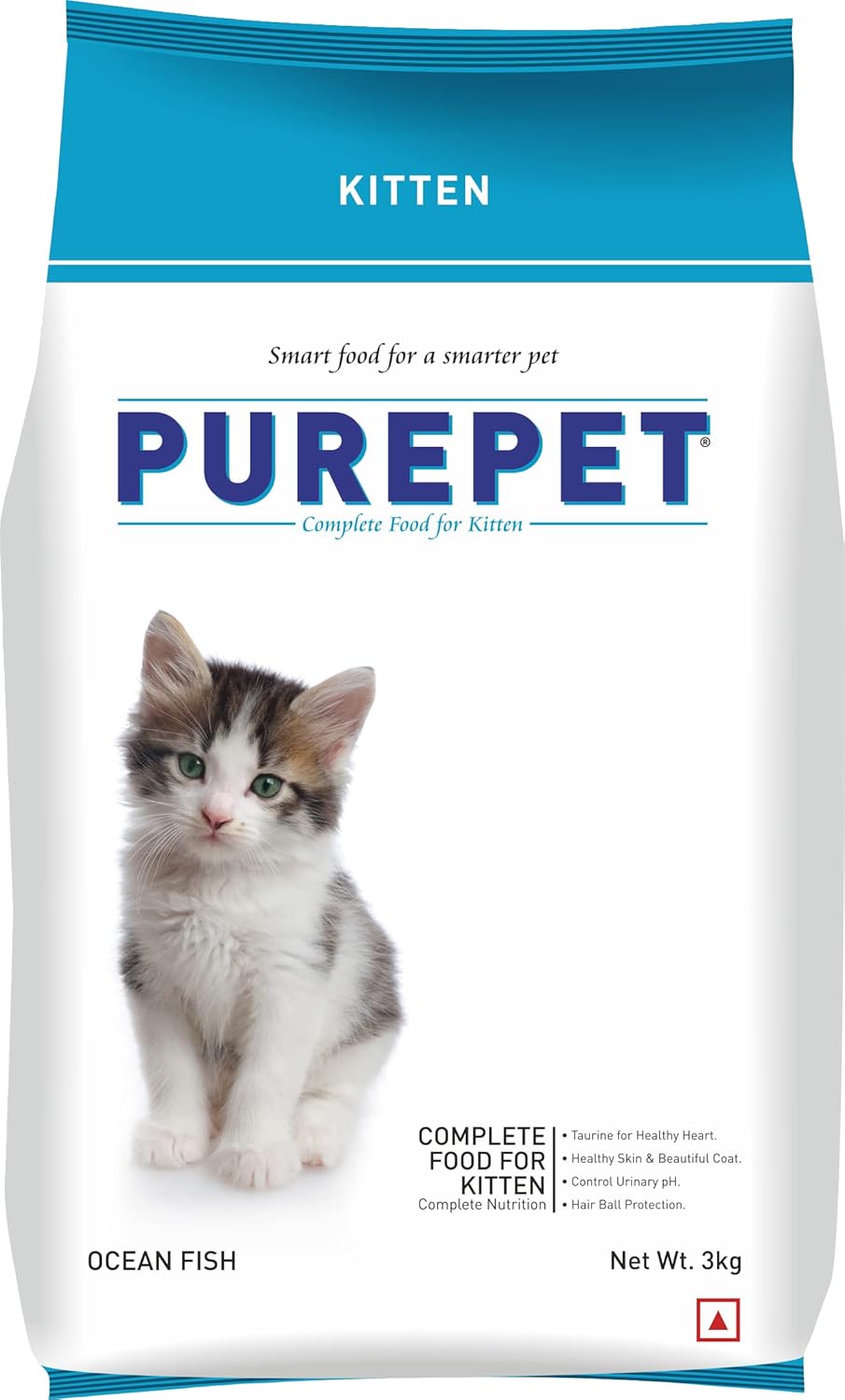 Purepet Kitten (1-12 Months) Dry Cat Food 3kg Pack | *