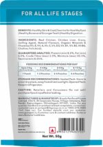Purepet Wet Cat Gravy Food 50g Pack of 30 (1.5kg) Pack | Real Chicken & Chicken Liver Gravy | All Life Stages | Complete & Balanced Nutrition | Healthy & Beautiful Coat | Better Digestibility & Health - Image 2