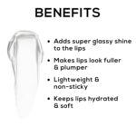 RENEE Hot Lips -Clear Lip Gloss | High-Glossy Shine | Enriched with Vitamin E | Lightweight | Non Sticky | Hydrating Formula | 4.5ml - Image 2