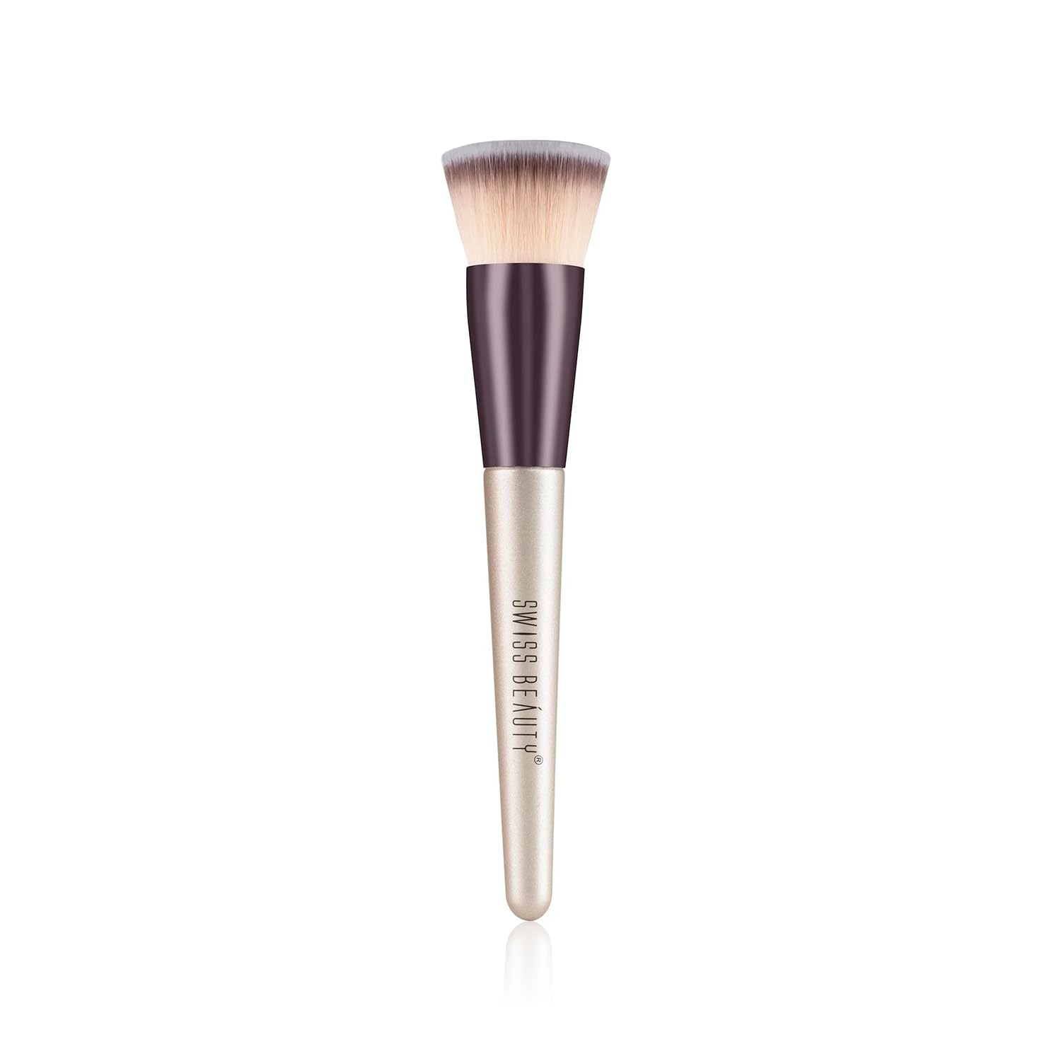 SWISS BEAUTY Powder Foudnation Blender Brush, Silver, 2 g *
