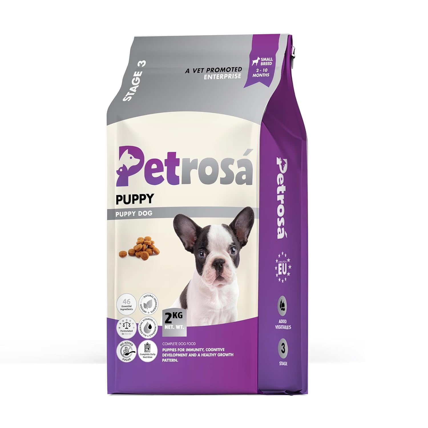 Small Breed Puppy Dog Food (2–10 Months), High Protein Growth *