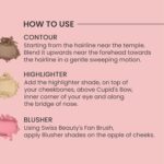 Swiss Beauty Cheek-A-Boo 3 In One Blusher | Contour | Highlighter Shade -03 (8 g) - Image 2
