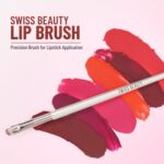 Swiss Beauty Lip Brush with Soft & Synthetic Bristles | Ideal for Cream and Liquid products | Easy to hold & Precise application - Image 2