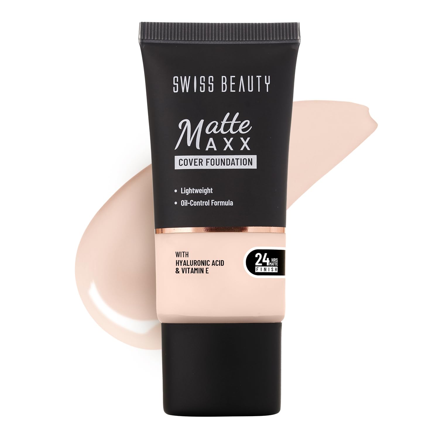 Swiss Beauty Matte Maxx Cover Foundation | 24- Hour Stay *