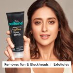 mCaffeine Coffee Tan & Dead Skin Removal Face Scrub (75gm)|Caffeine & Walnut Scrub for Face|Exfoliating & Brightening Scrub|Blackhead Remover,Whitehead Remover,Detan Pack I Face Scrub For Women & Men - Image 2
