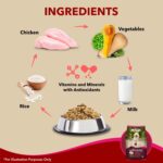 Meat Up Puppy Dry Dog Food 10kg + 10kg (Free) 20kg Chicken and Milk FlavourDevelopment of Brain and Nervous System Maintain Digestive Health Vitamins and Minerals - Image 4