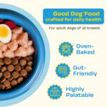 Good Dog Adult Dry Dog Food | Oven Baked | Real Chicken & Eggs | 8 kg | High-Protein | Human Grade Ingredients | High Palatability | Indian Herbs | Healthy Dog Food for All Breeds - Image 5