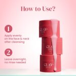 Clayco. Rice & Sake Sleep Mask 50 Ml | Face Mask For Glowing Skin | Night Cream For Glass skin | Japanese Skincare Routine | Sulphate Free & Vegan - Image 5