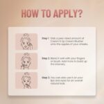 Swiss Beauty Cream It Up Blush | Highly pigmented | Super-blendable | Long-lasting | Enriched with Shea Butter | Multipurpose | Shade-03 Cheeky Peach, 10ml - Image 3