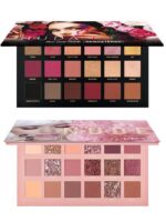 HUDA GIRL Beauty Rose Gold Remastered + Nude Edition Eyeshadow Palette Combo Kit - 36 Matte and Shimmer Finishes, Includes Black Eyeshadow - Complete Eye Shadow Palette Set - Image 5