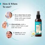 Pilgrim Korean Beauty White Lotus Refreshing Face Mist & Toner | Toner for glowing skin | Alcohol-Free Mist & toner for open pores Tightening | Korean skin care products | Women & Men | 100 ml - Image 6