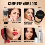 FACESCANADA Weightless Stay Matte Finish Compact Powder - Natural, 9g | Non Oily Matte Look | Evens Out Complexion | Hides Imperfections | Blends Effortlessly | Pressed Powder For All Skin Types - Image 5