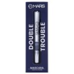 MARS Double Trouble Volumizing and Lengthening Mascara | 2-in-1 Mascara for Women | Long Lasting (15 ml) (Black) - Image 9