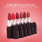 Swiss Beauty Pure Matte Creamy Lipstick | Non-drying, Highly pigmented Lipstick | Shade- Bare, 3.8gm| - Image 4