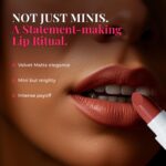 Just Herbs Ayurvedic Creamy Matte Micro Mini Lipstick Kit Lip Hydrating & Moisturizing, Lipsticks for Women Suitable All Indian Tones (Pack of 16) - Image 3