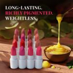 Just Herbs Ayurvedic Creamy Matte Micro Mini Lipstick Kit Lip Hydrating & Moisturizing, Lipsticks for Women Suitable All Indian Tones (Pack of 16) - Image 4