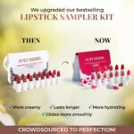 Just Herbs Ayurvedic Creamy Matte Micro Mini Lipstick Kit Lip Hydrating & Moisturizing, Lipsticks for Women Suitable All Indian Tones (Pack of 16) - Image 10