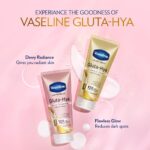 Vaseline Gluta-Hya Dewy Radiance Lotion for Face & Body | Gives Brighter Skin | Glutathione & Niacinamide Infused Moisturizer, 200ml - Image 4