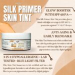 Aegte Blue Light filter Silk Primer Skin Tint with SPF 60 PA+++ Ant-aging & Lightweight Medium to Natural Coverage BB Foundation - Image 3