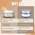 Aegte Blue Light filter Silk Primer Skin Tint with SPF 60 PA+++ Ant-aging & Lightweight Medium to Natural Coverage BB Foundation - Image 7