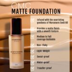 Charmacy Milano Matte Foundation Cream 04-30 Ml,With Spf 25 Sun Protection, Buildable Coverage,Instant Hydrating,Light Weight,Suitable For All Skin Types,Seamless Blend,Flawless Finish,No Tube - Image 3