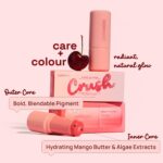 Sammmm FIRST CRUSH Dual Core Blush Stick Sorbet (Peach Pink,7.5g) | Cute Creamy Blusher for Cheeks, Eyes, Lips for Dewy Finish | Blendable & Lightweight Stick Blush For Face Makeup | For Young Skin - Image 3
