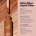 e.l.f. Halo Glow Liquid Filter, Complexion Booster For A Glowing, Soft-Focus Look, Infused With Hyaluronic Acid, Vegan & Cruelty-Free, 3 Light-Medium - Image 3
