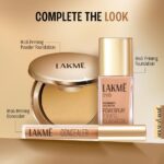 LAKMÉ 9 To 5 Primer With Matte Powder Medium Coverage All Skin Foundation Compact, Silky Golden, 9G - Image 5